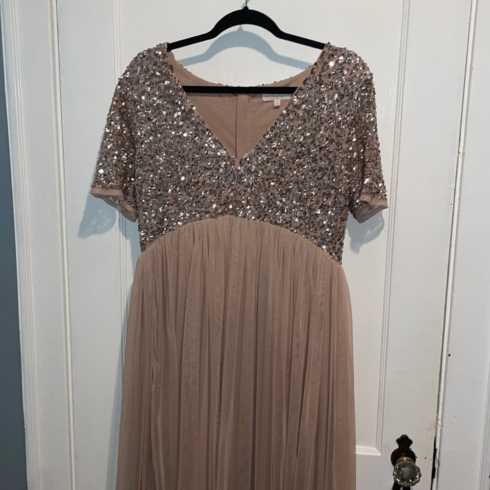 Maya maternity size 12 in muted blush